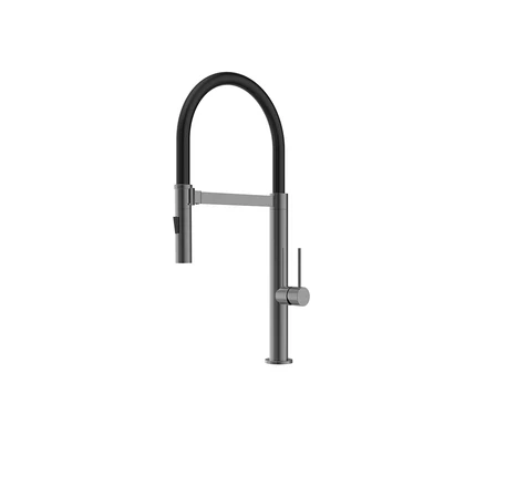 Vòi rửa chén nóng lạnh Hafele HT24-SH1F527-TITAN 570.85.451